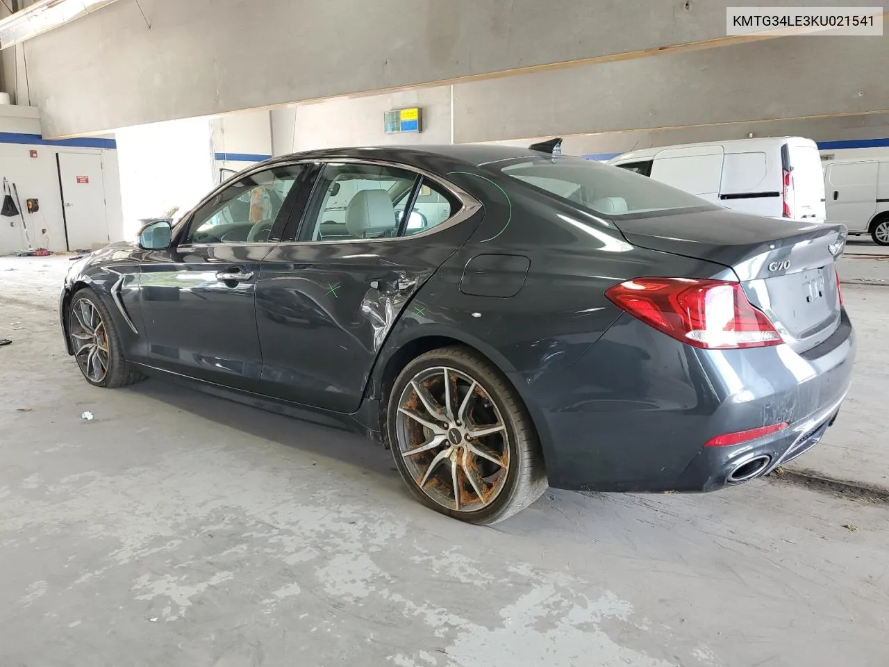 KMTG34LE3KU021541 2019 Genesis G70 Prestige