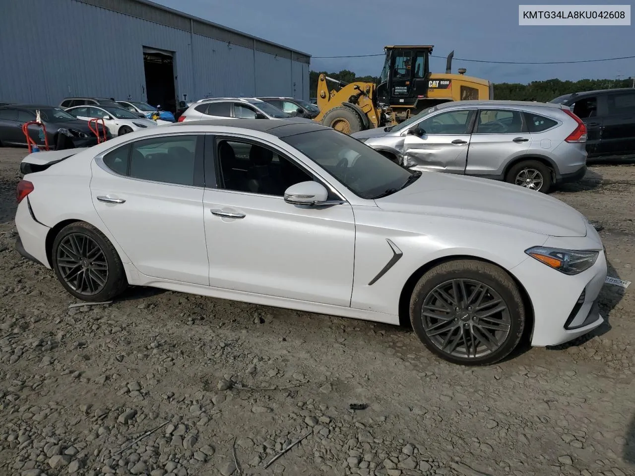 2019 Genesis G70 Elite VIN: KMTG34LA8KU042608 Lot: 71416764