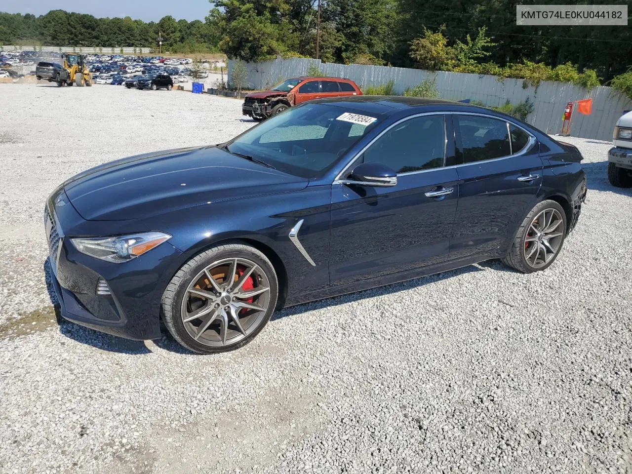 2019 Genesis G70 Elite VIN: KMTG74LE0KU044182 Lot: 71978584