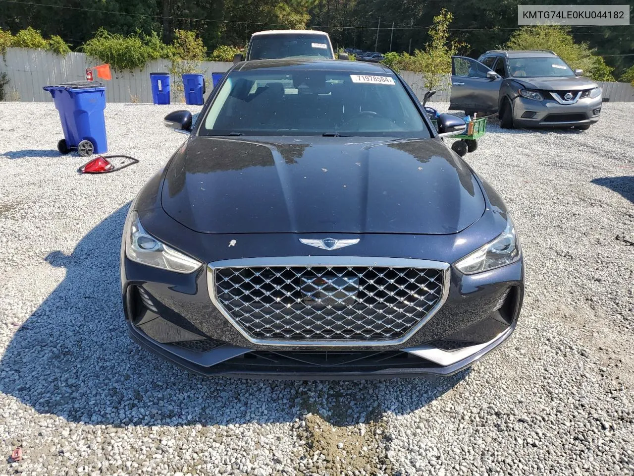 2019 Genesis G70 Elite VIN: KMTG74LE0KU044182 Lot: 71978584