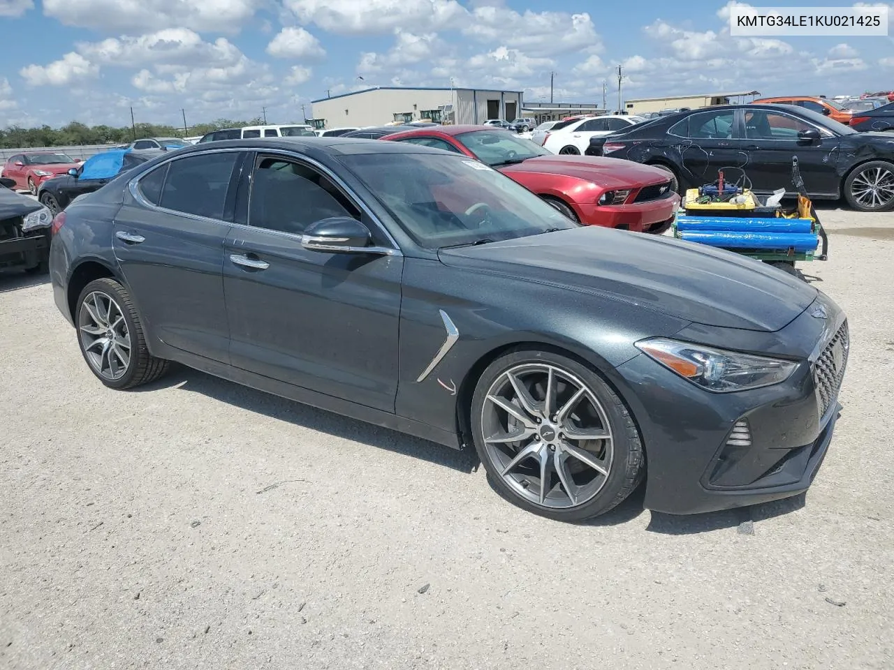 2019 Genesis G70 Prestige VIN: KMTG34LE1KU021425 Lot: 72706024