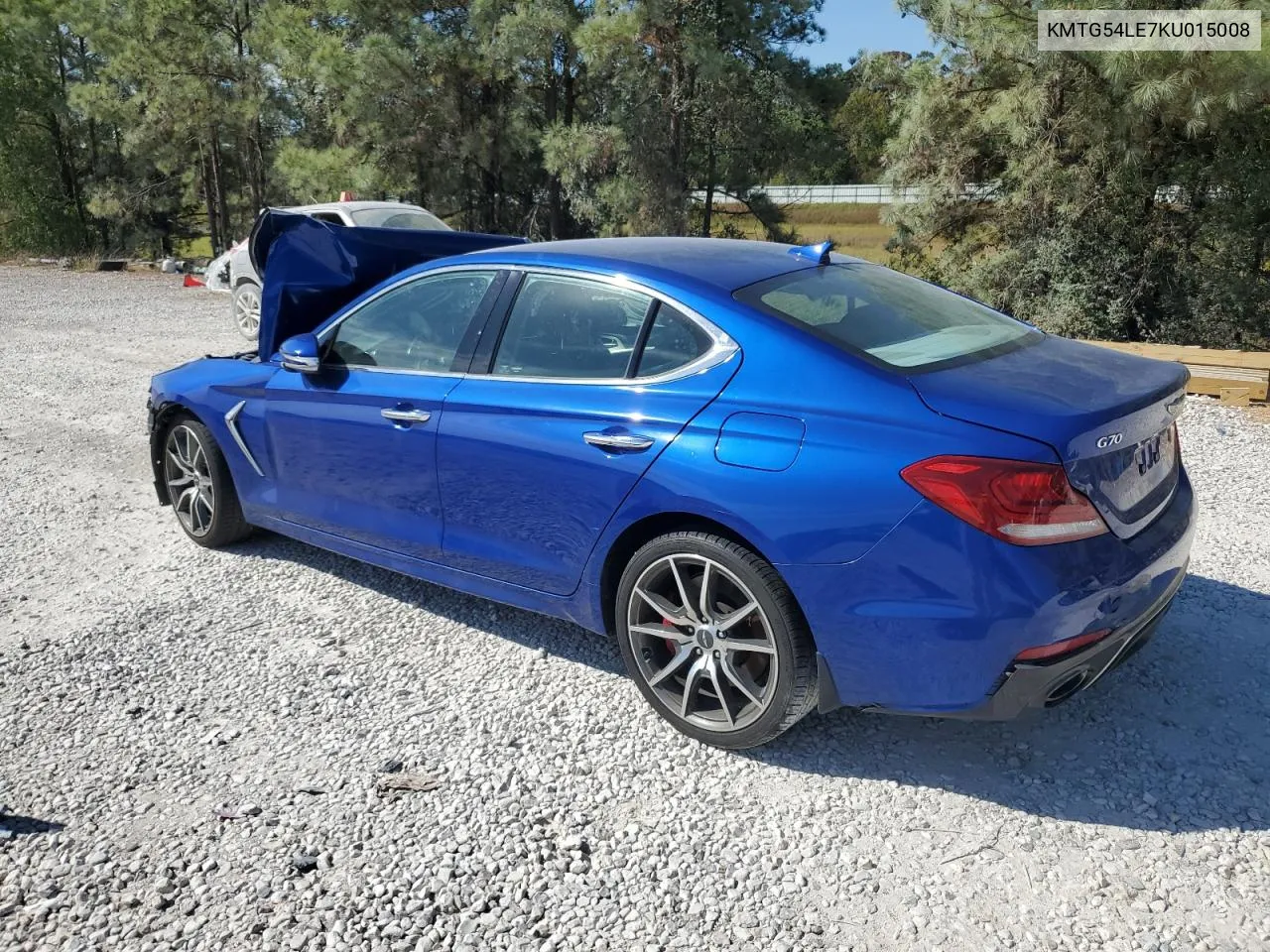 2019 Genesis G70 Advanced VIN: KMTG54LE7KU015008 Lot: 76293874