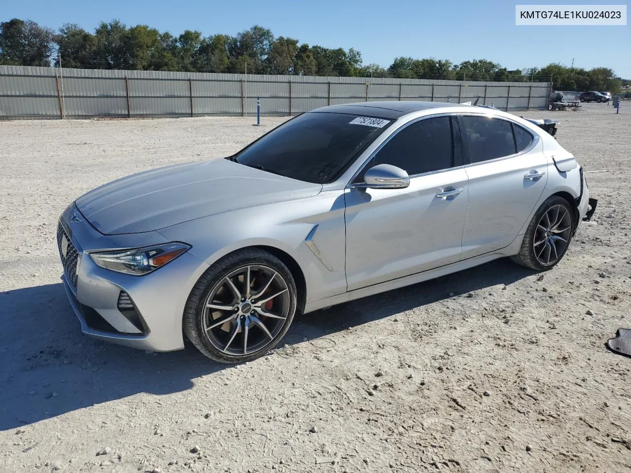 2019 Genesis G70 Elite VIN: KMTG74LE1KU024023 Lot: 77521804