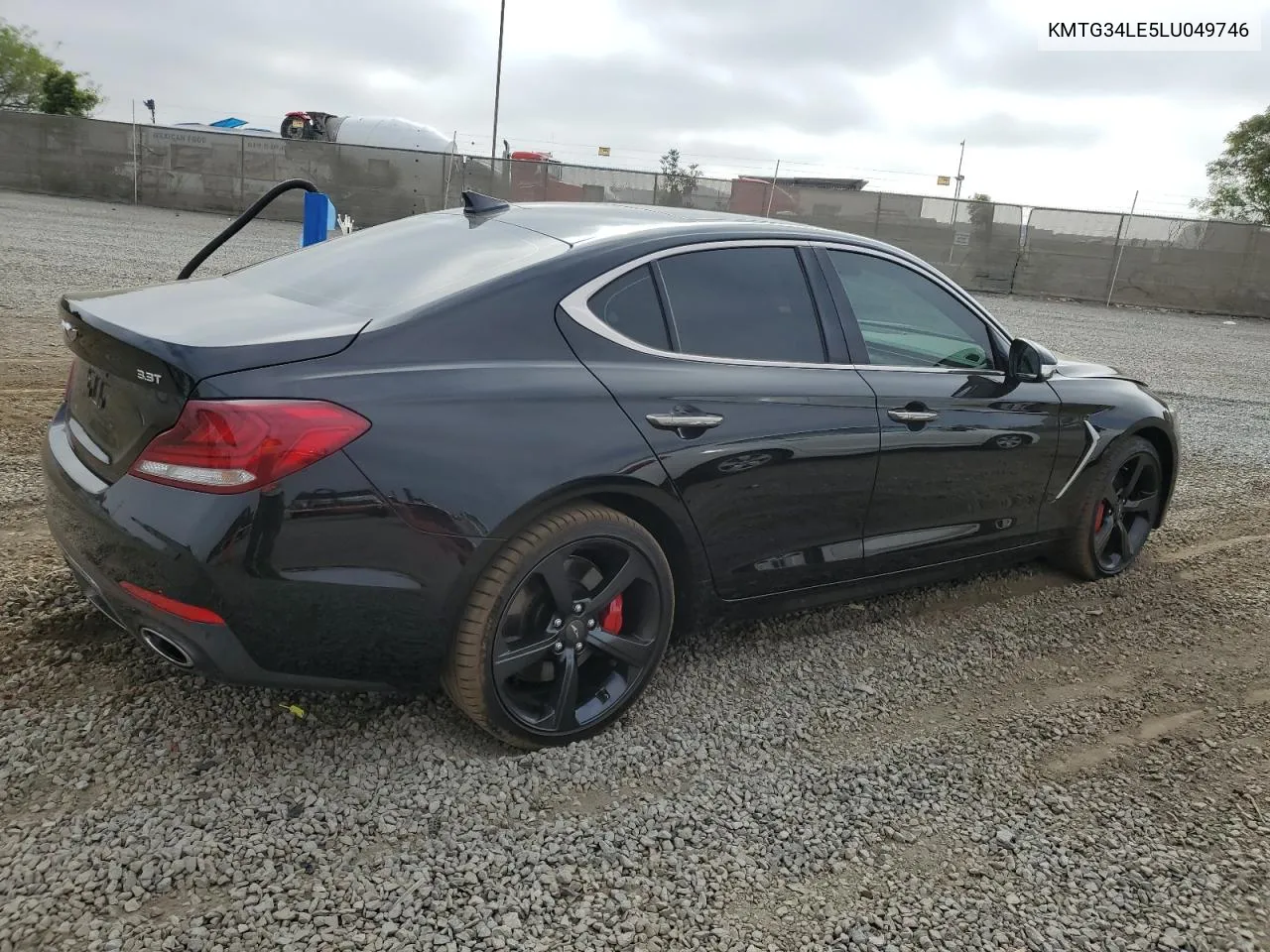 2020 Genesis G70 Prestige VIN: KMTG34LE5LU049746 Lot: 59583214