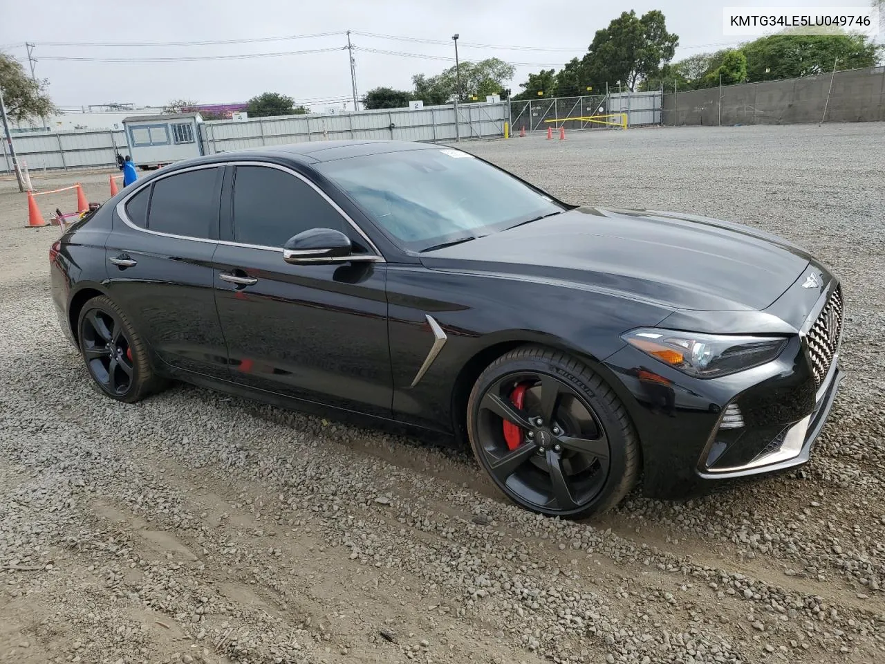 KMTG34LE5LU049746 2020 Genesis G70 Prestige