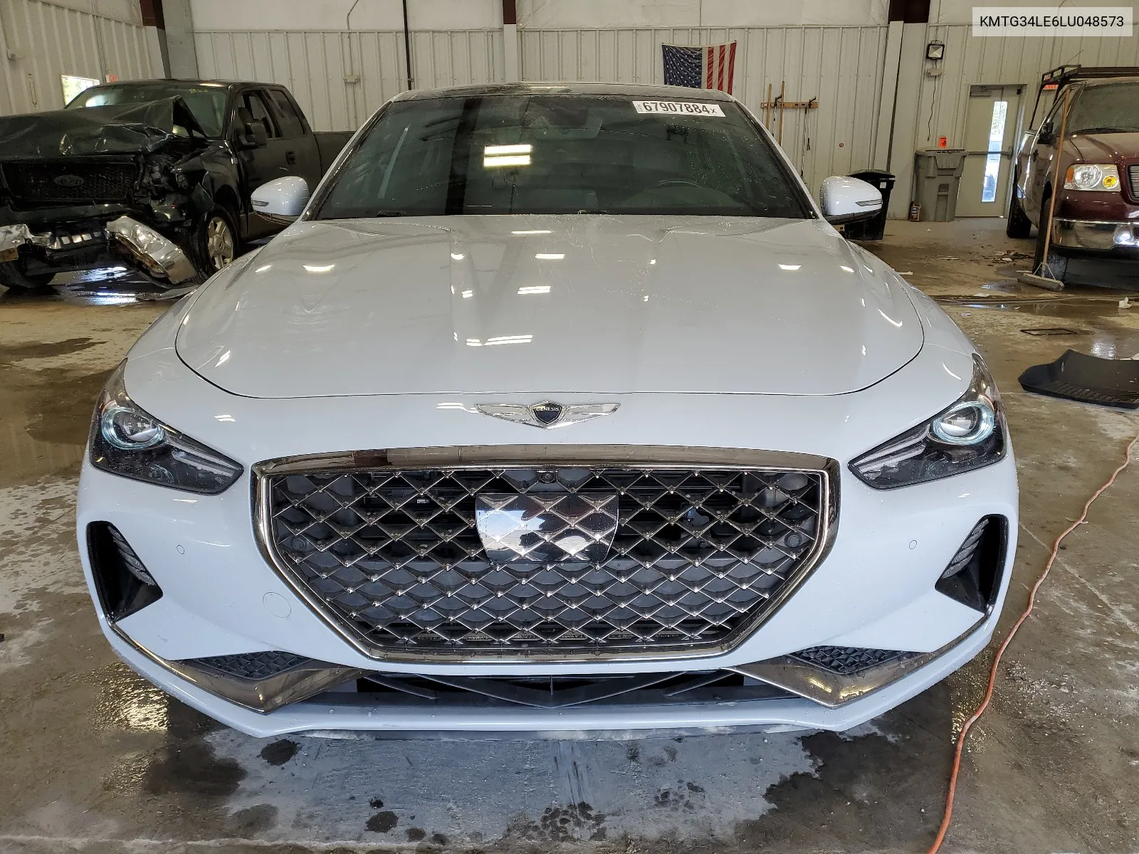 2020 Genesis G70 Prestige VIN: KMTG34LE6LU048573 Lot: 67907884