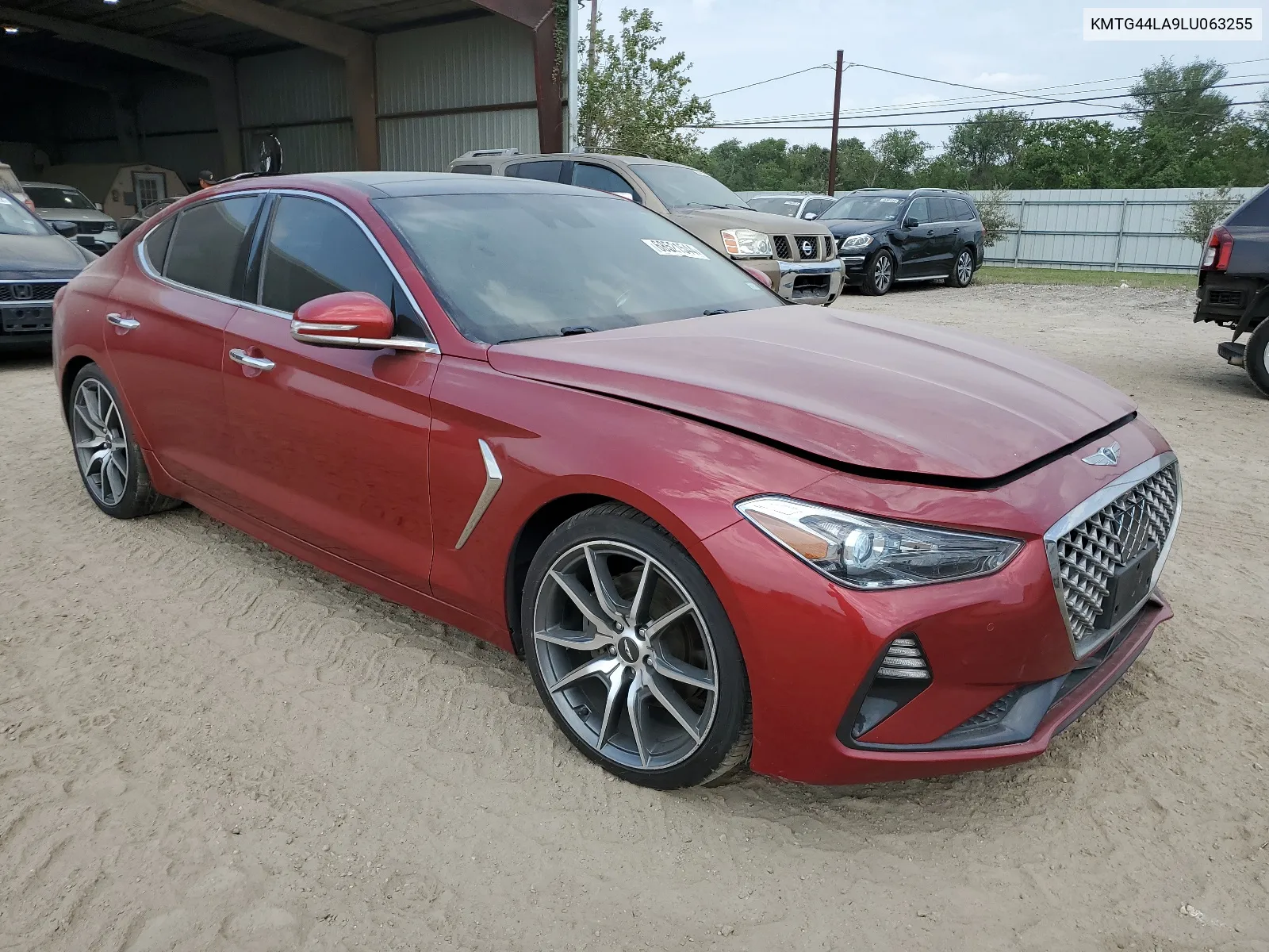 2020 Genesis G70 Prestige VIN: KMTG44LA9LU063255 Lot: 68521544