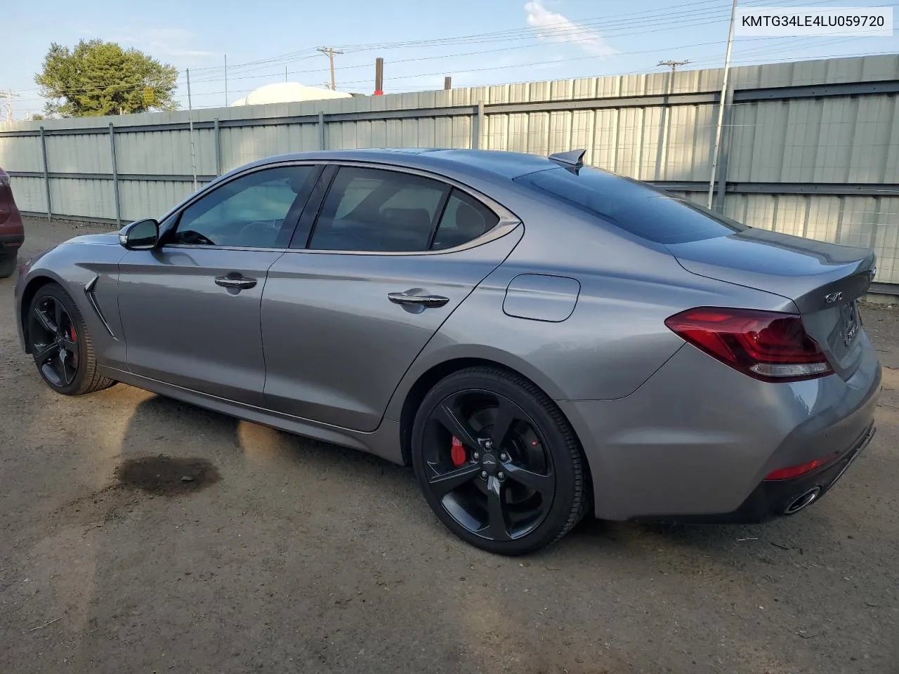 2020 Genesis G70 Prestige VIN: KMTG34LE4LU059720 Lot: 69063424