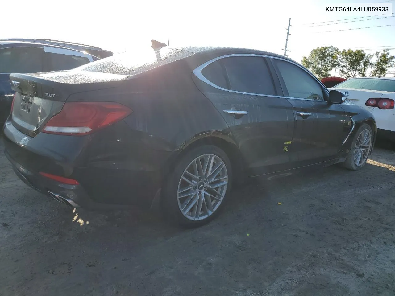 2020 Genesis G70 VIN: KMTG64LA4LU059933 Lot: 73786014