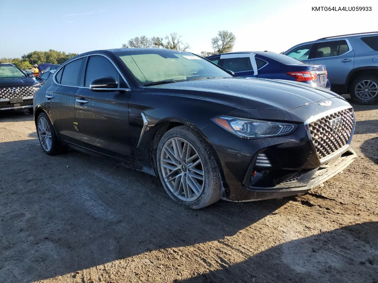 2020 Genesis G70 VIN: KMTG64LA4LU059933 Lot: 73786014