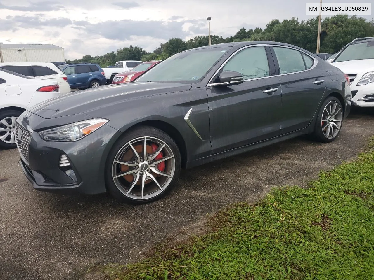 2020 Genesis G70 Prestige VIN: KMTG34LE3LU050829 Lot: 74146984