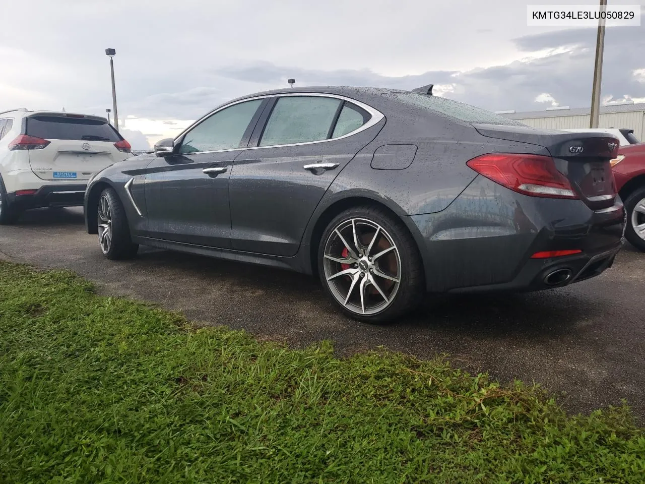 2020 Genesis G70 Prestige VIN: KMTG34LE3LU050829 Lot: 74146984