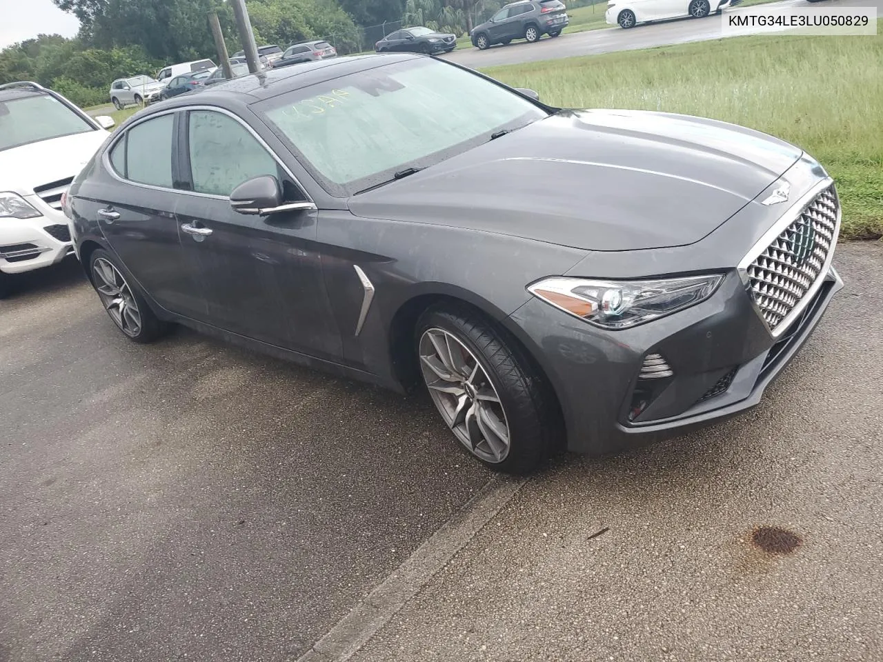 2020 Genesis G70 Prestige VIN: KMTG34LE3LU050829 Lot: 74146984