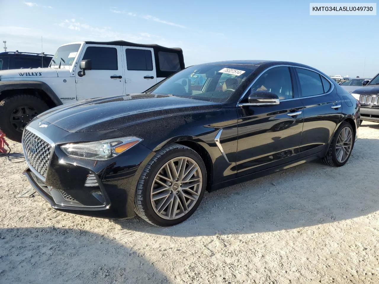 2020 Genesis G70 Elite VIN: KMTG34LA5LU049730 Lot: 78327514