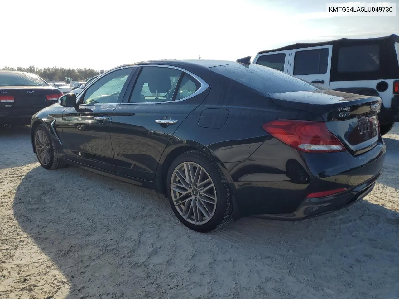 2020 Genesis G70 Elite VIN: KMTG34LA5LU049730 Lot: 78327514