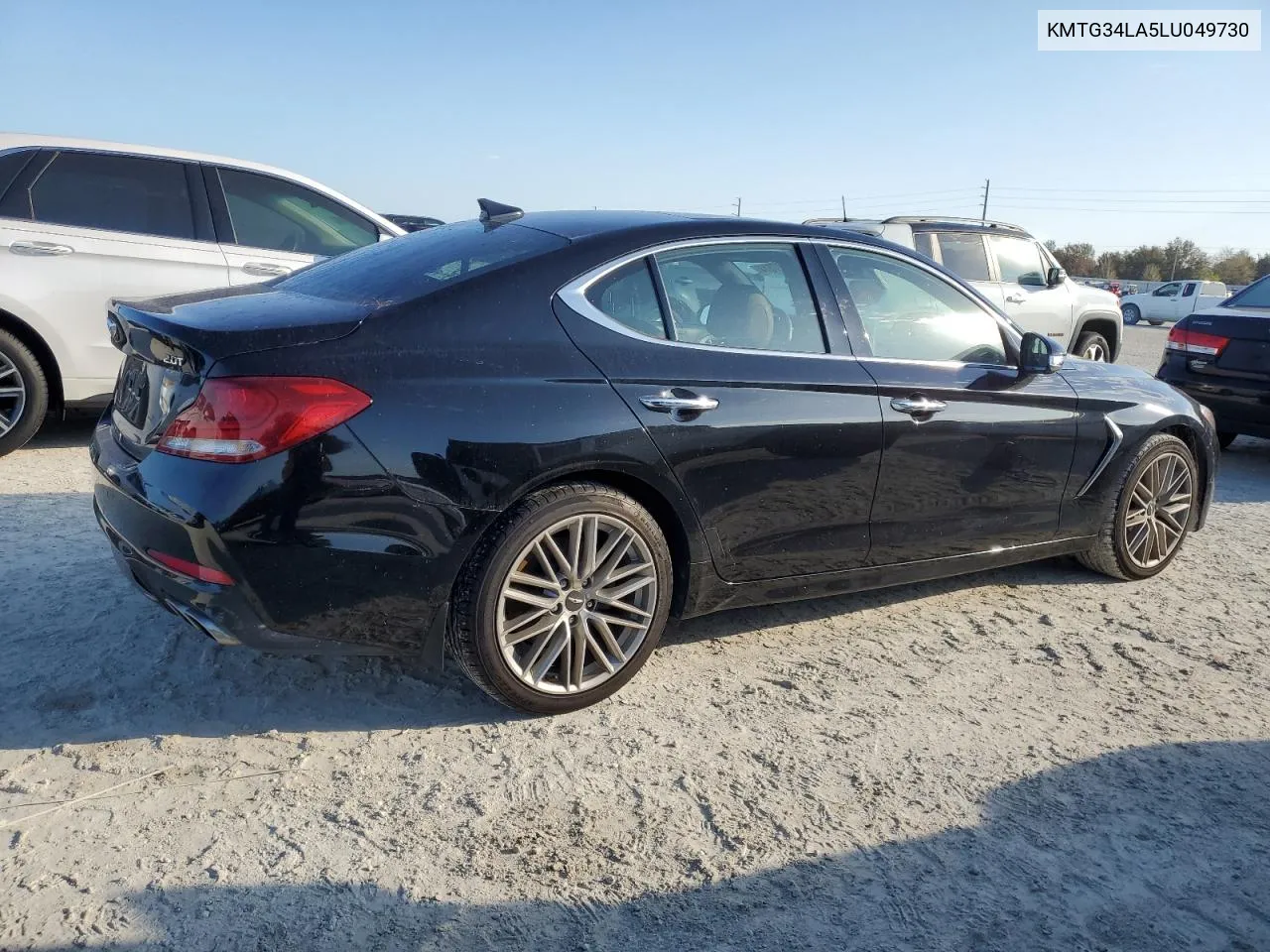 2020 Genesis G70 Elite VIN: KMTG34LA5LU049730 Lot: 78327514