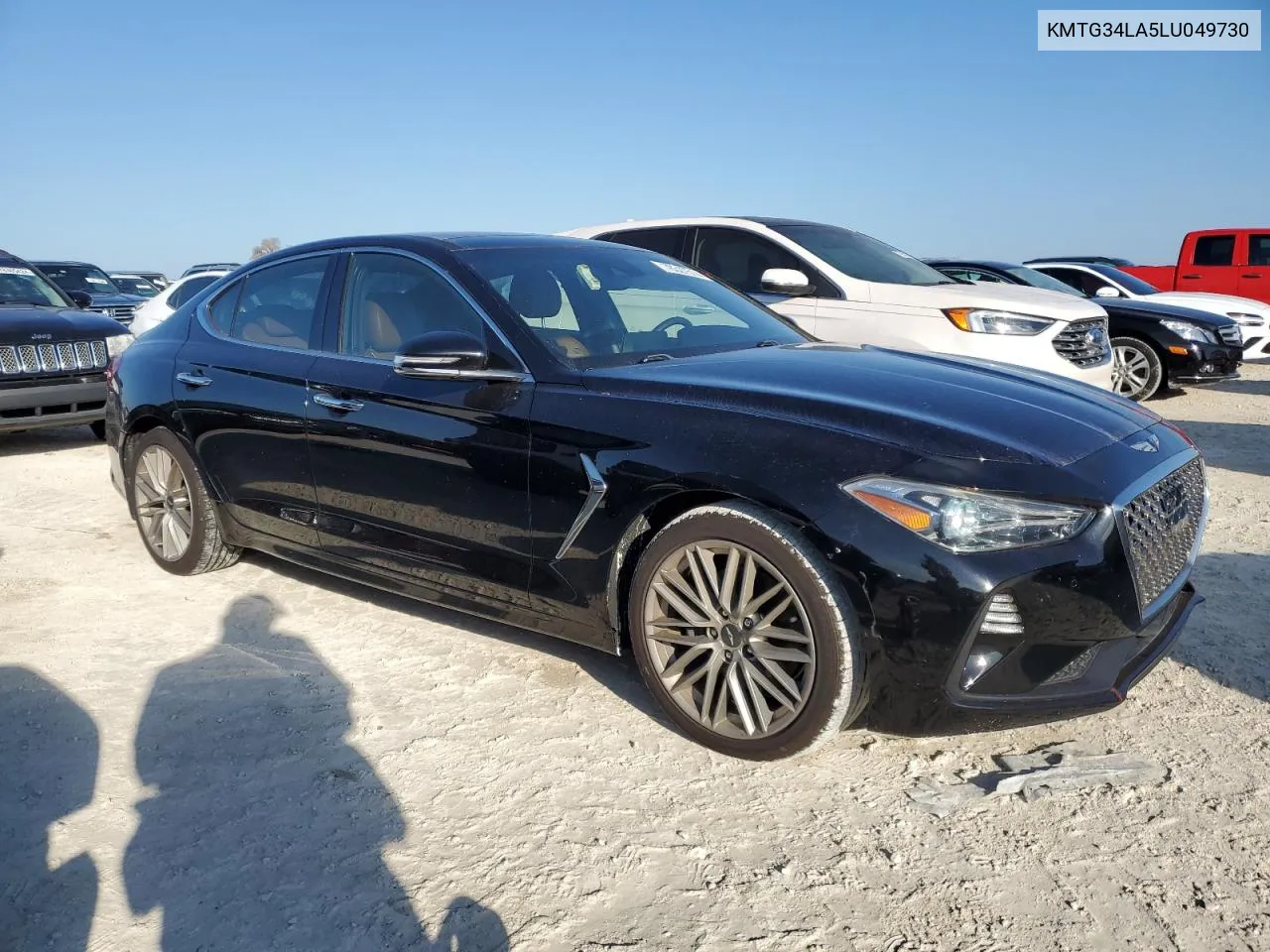 2020 Genesis G70 Elite VIN: KMTG34LA5LU049730 Lot: 78327514