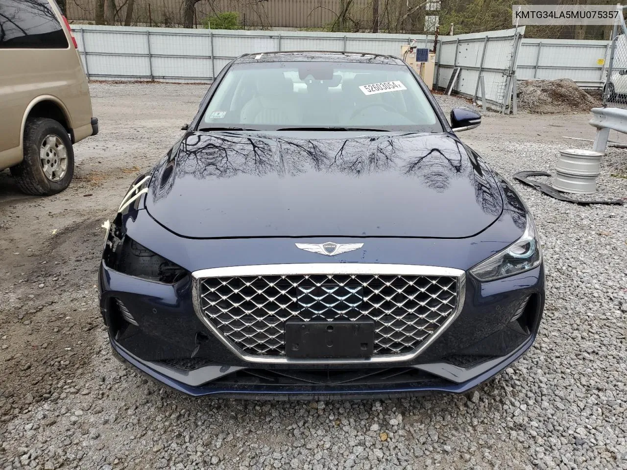 KMTG34LA5MU075357 2021 Genesis G70 Elite