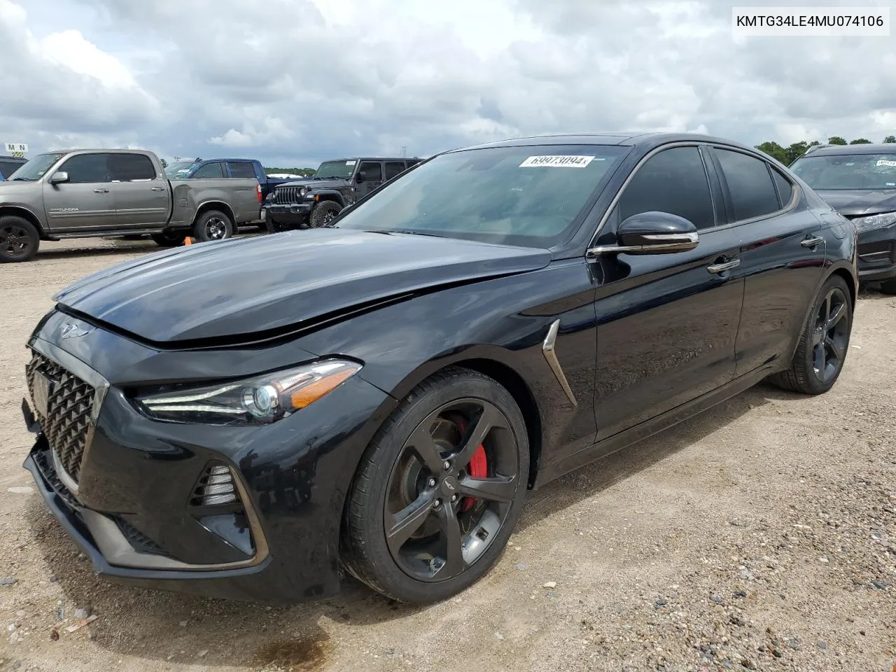 KMTG34LE4MU074106 2021 Genesis G70 Prestige