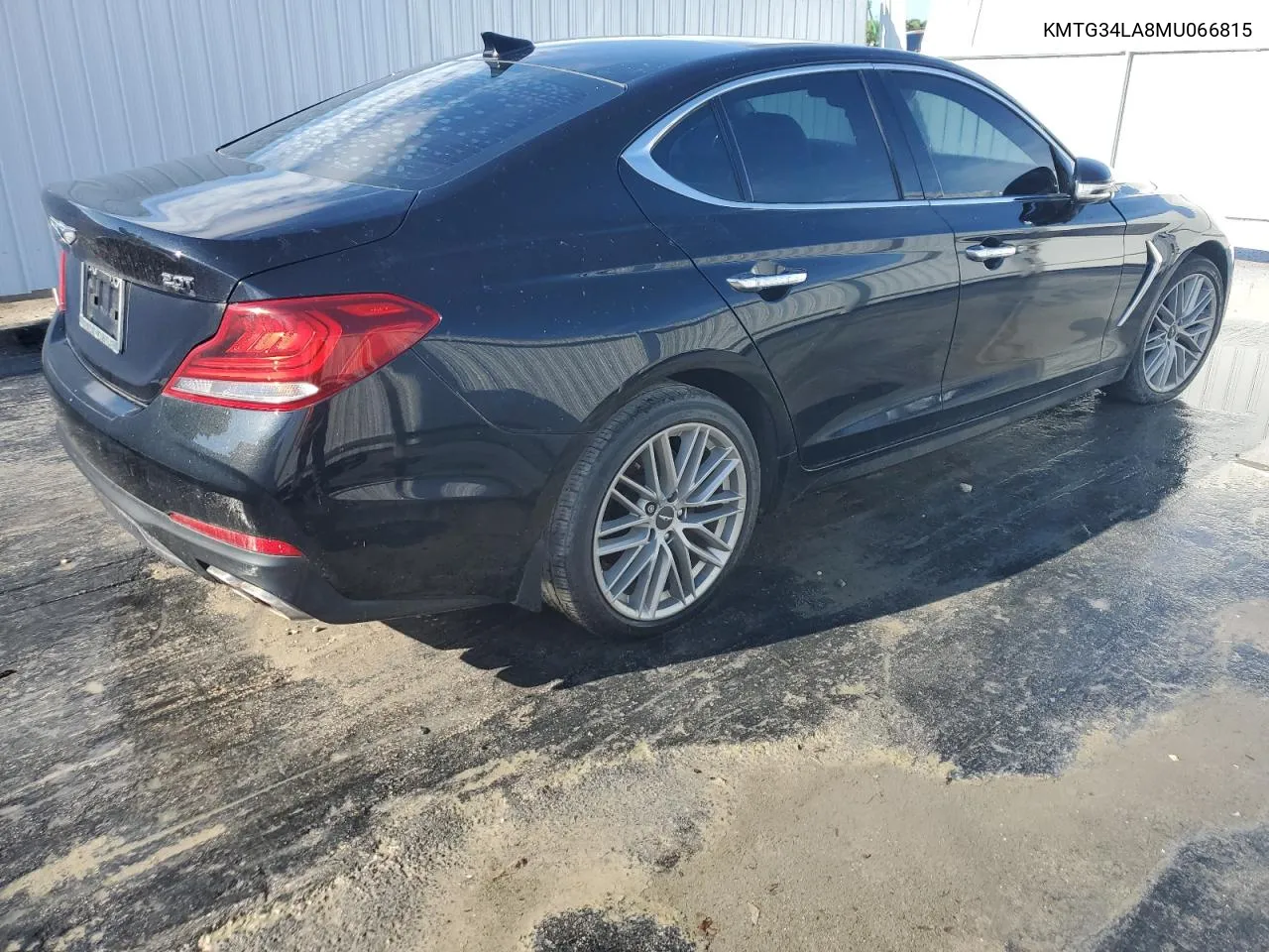 2021 Genesis G70 Elite VIN: KMTG34LA8MU066815 Lot: 71603554