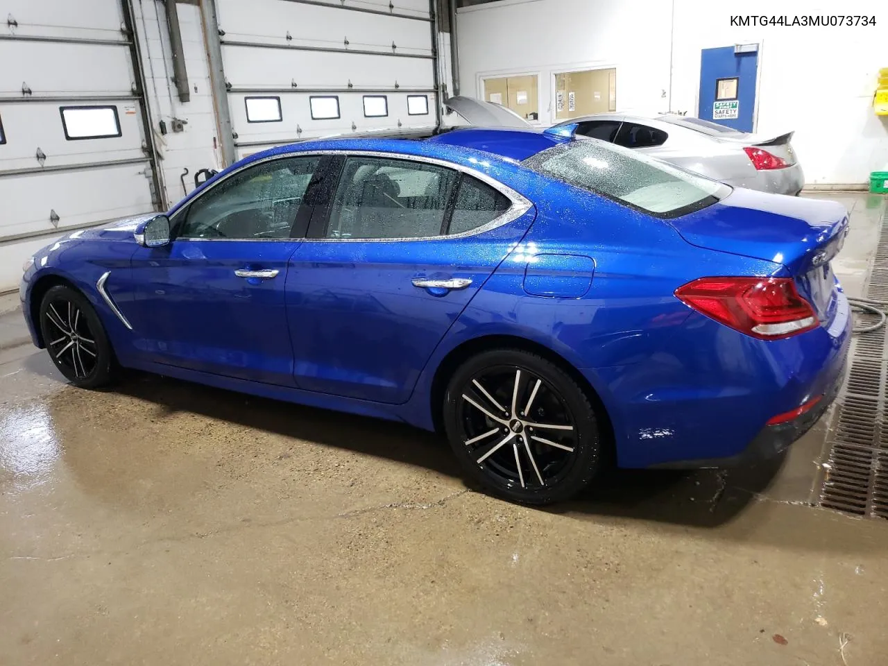 2021 Genesis G70 Prestige VIN: KMTG44LA3MU073734 Lot: 77849884