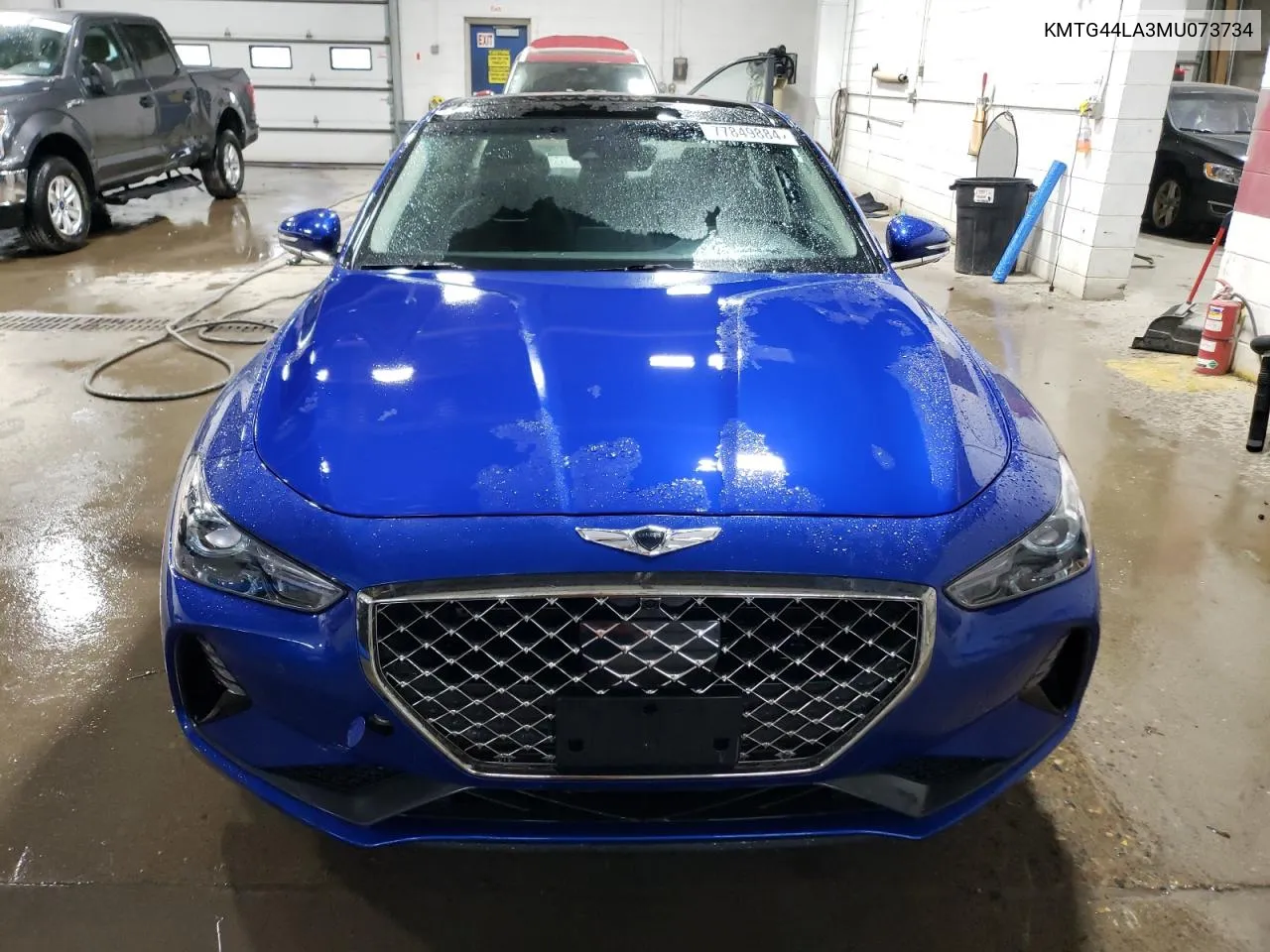 2021 Genesis G70 Prestige VIN: KMTG44LA3MU073734 Lot: 77849884