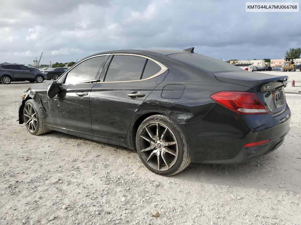 2021 Genesis G70 Prestige VIN: KMTG44LA7MU066768 Lot: 79995804