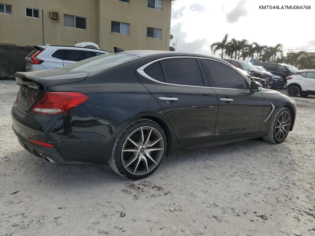 2021 Genesis G70 Prestige VIN: KMTG44LA7MU066768 Lot: 79995804