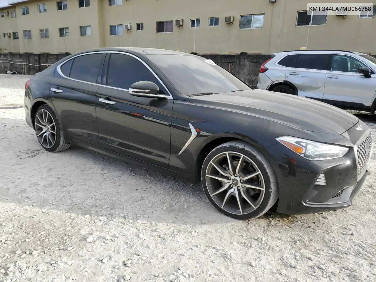 2021 Genesis G70 Prestige VIN: KMTG44LA7MU066768 Lot: 79995804