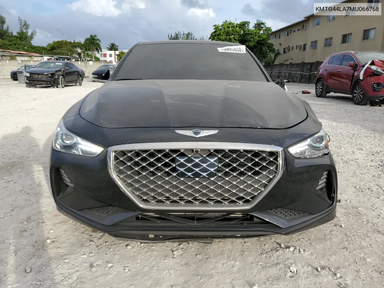 2021 Genesis G70 Prestige VIN: KMTG44LA7MU066768 Lot: 79995804