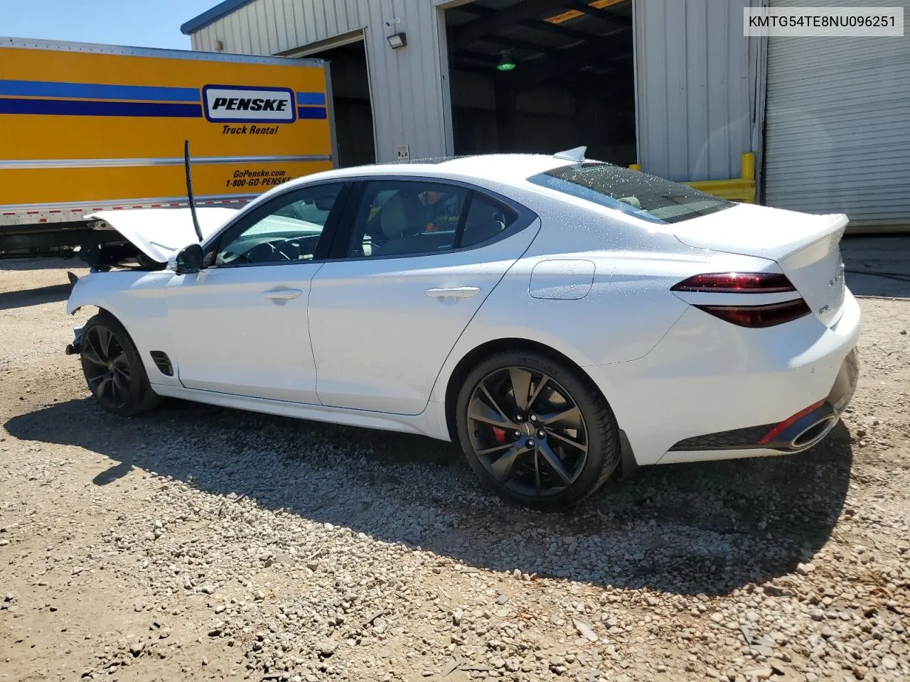 2022 Genesis G70 Base VIN: KMTG54TE8NU096251 Lot: 57210584