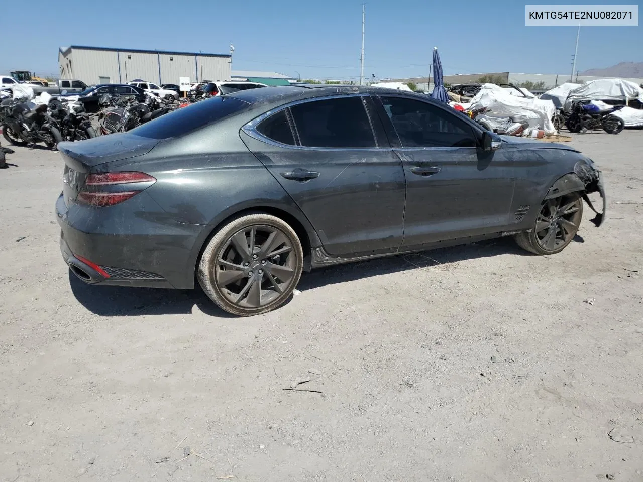 2022 Genesis G70 Base VIN: KMTG54TE2NU082071 Lot: 59437924