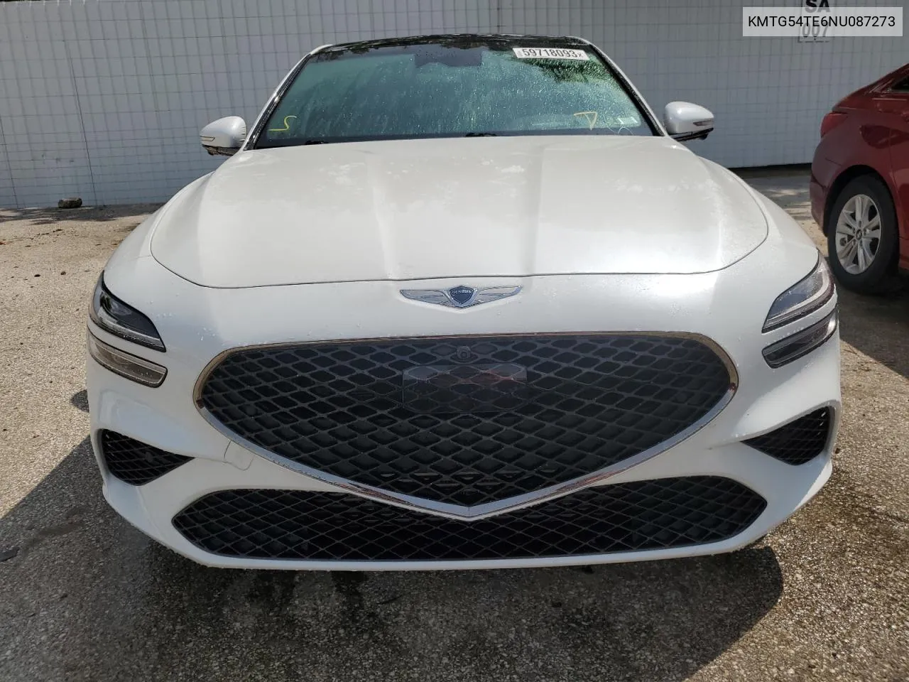 2022 Genesis G70 Base VIN: KMTG54TE6NU087273 Lot: 59718093