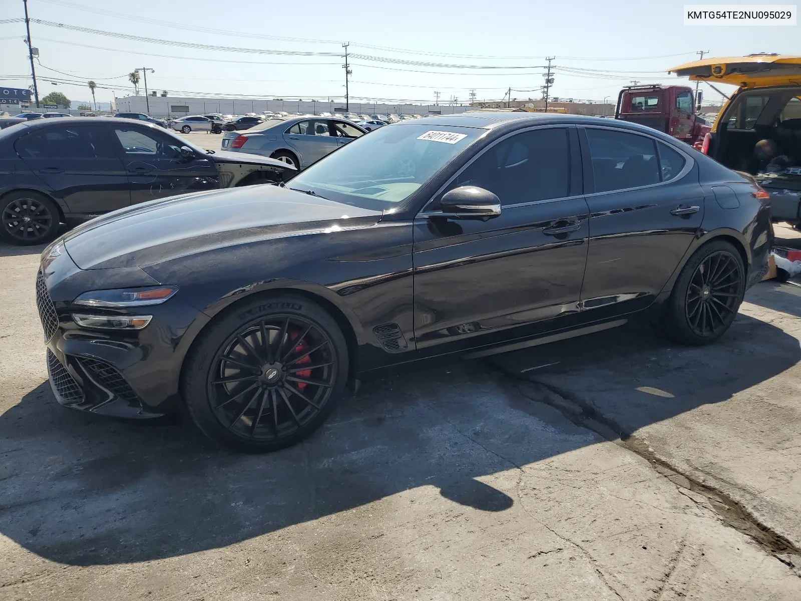 KMTG54TE2NU095029 2022 Genesis G70 Base