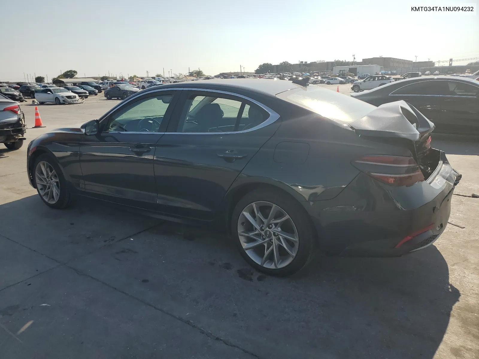 2022 Genesis G70 Base VIN: KMTG34TA1NU094232 Lot: 67661714