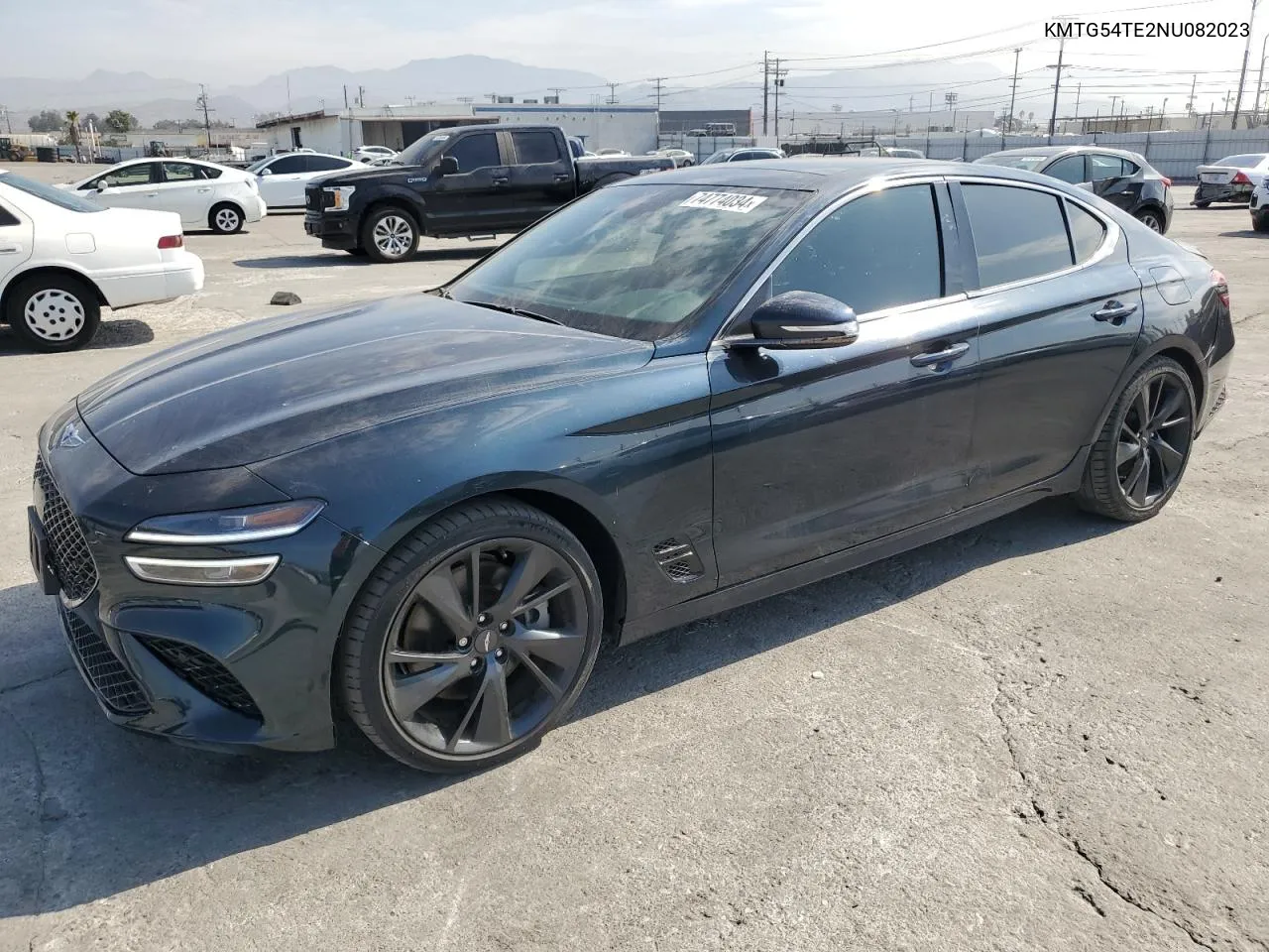 2022 Genesis G70 Base VIN: KMTG54TE2NU082023 Lot: 74774034