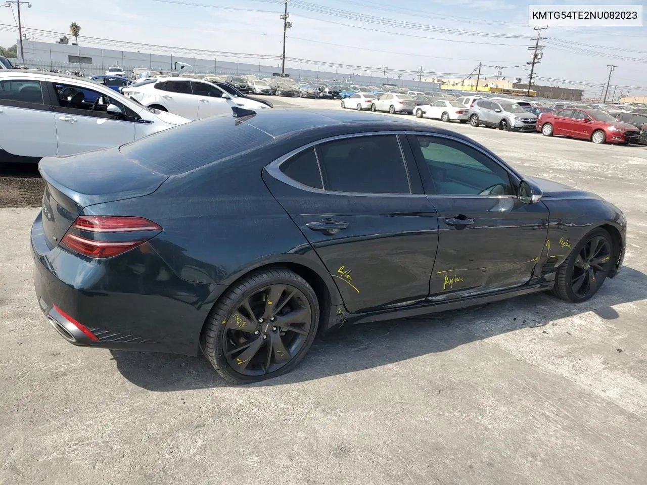 2022 Genesis G70 Base VIN: KMTG54TE2NU082023 Lot: 74774034