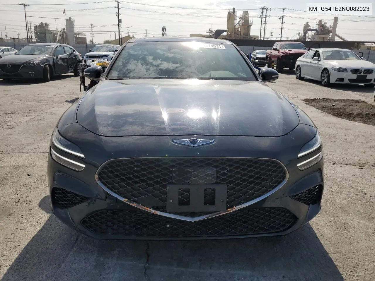 2022 Genesis G70 Base VIN: KMTG54TE2NU082023 Lot: 74774034