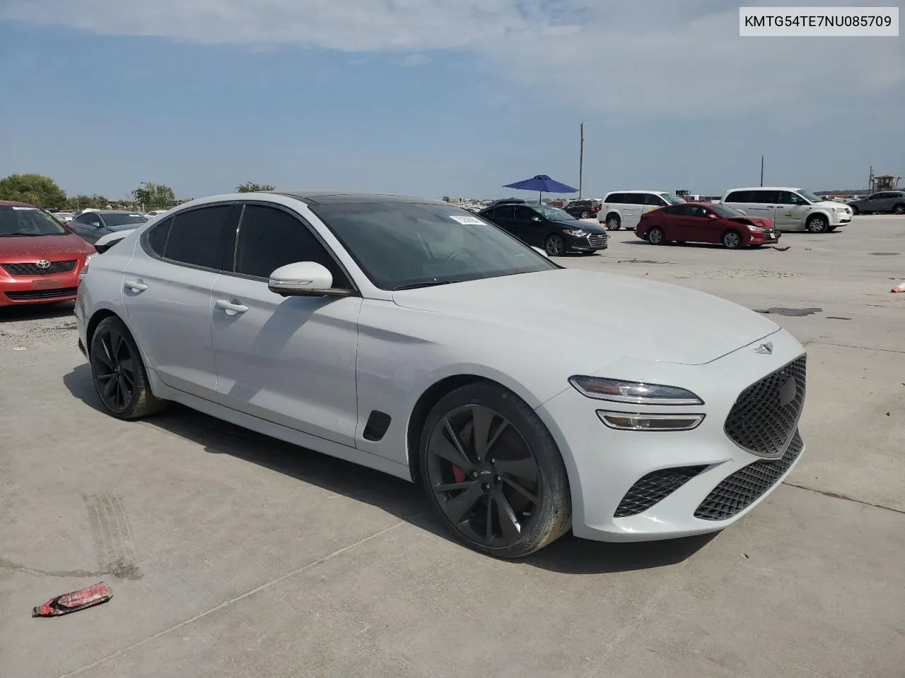 2022 Genesis G70 Base VIN: KMTG54TE7NU085709 Lot: 75256984