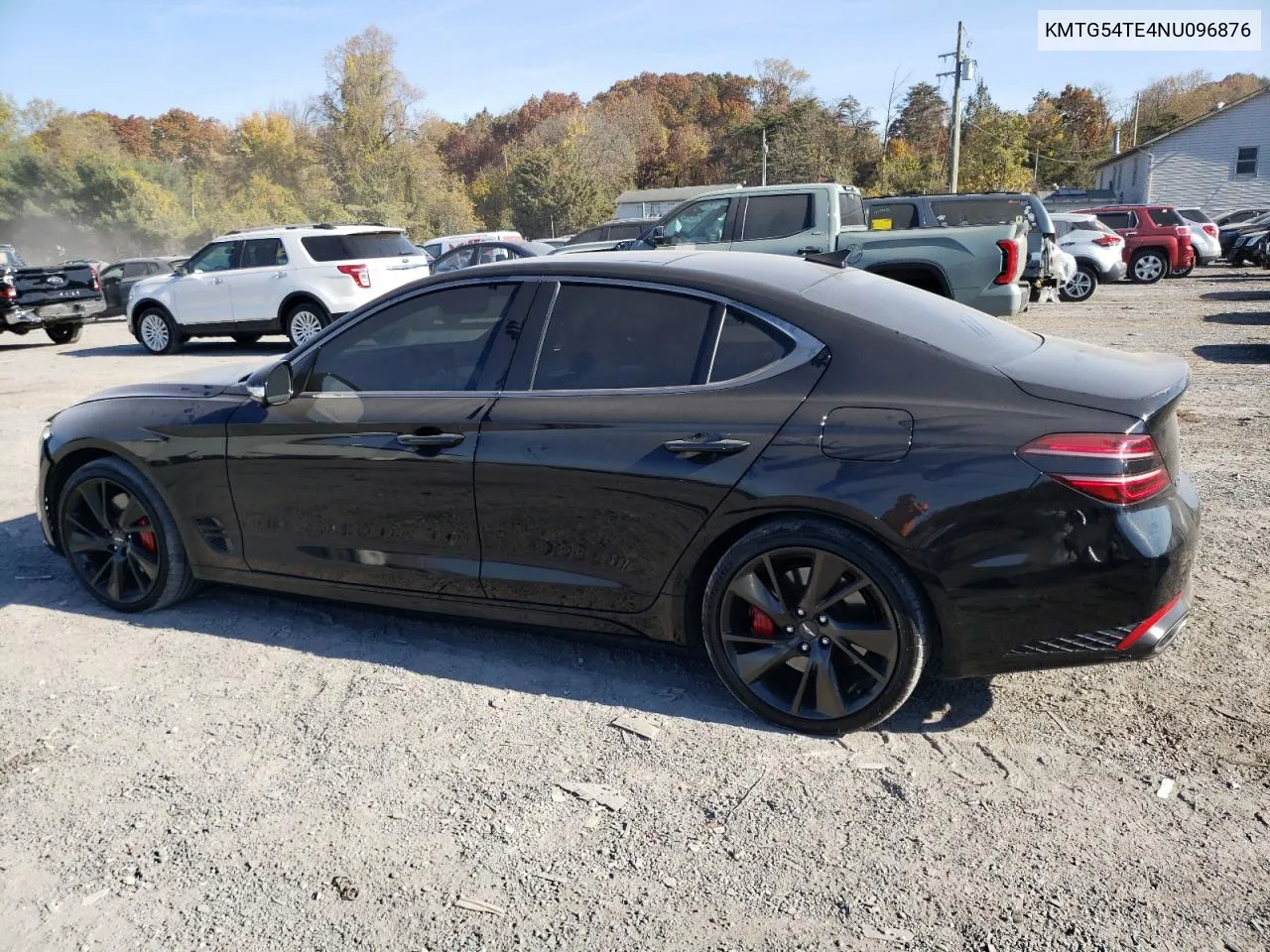 2022 Genesis G70 Base VIN: KMTG54TE4NU096876 Lot: 78324464