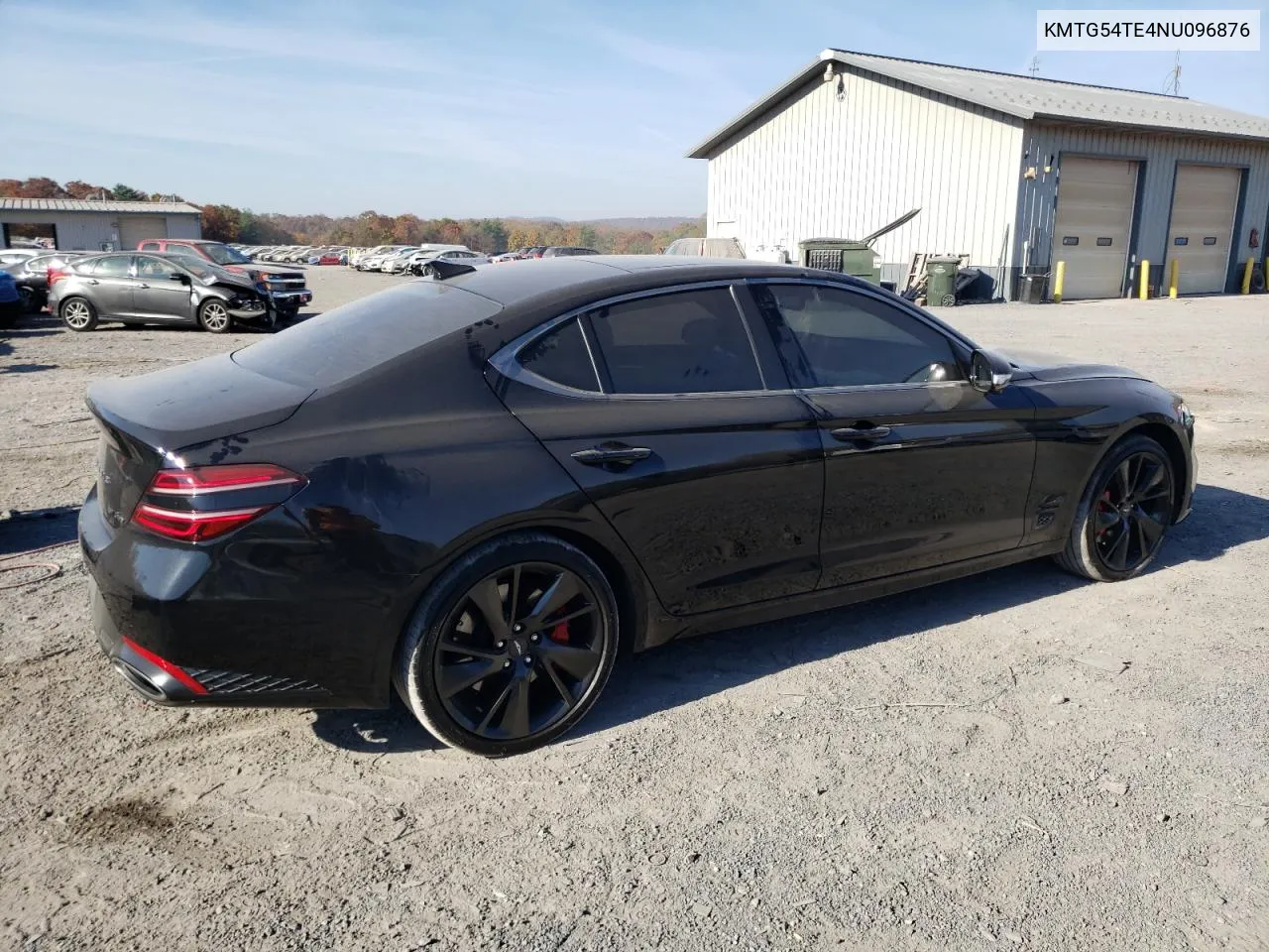 2022 Genesis G70 Base VIN: KMTG54TE4NU096876 Lot: 78324464