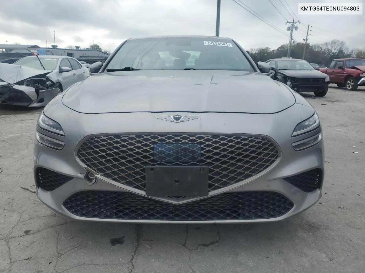 2022 Genesis G70 Base VIN: KMTG54TE0NU094803 Lot: 79258544