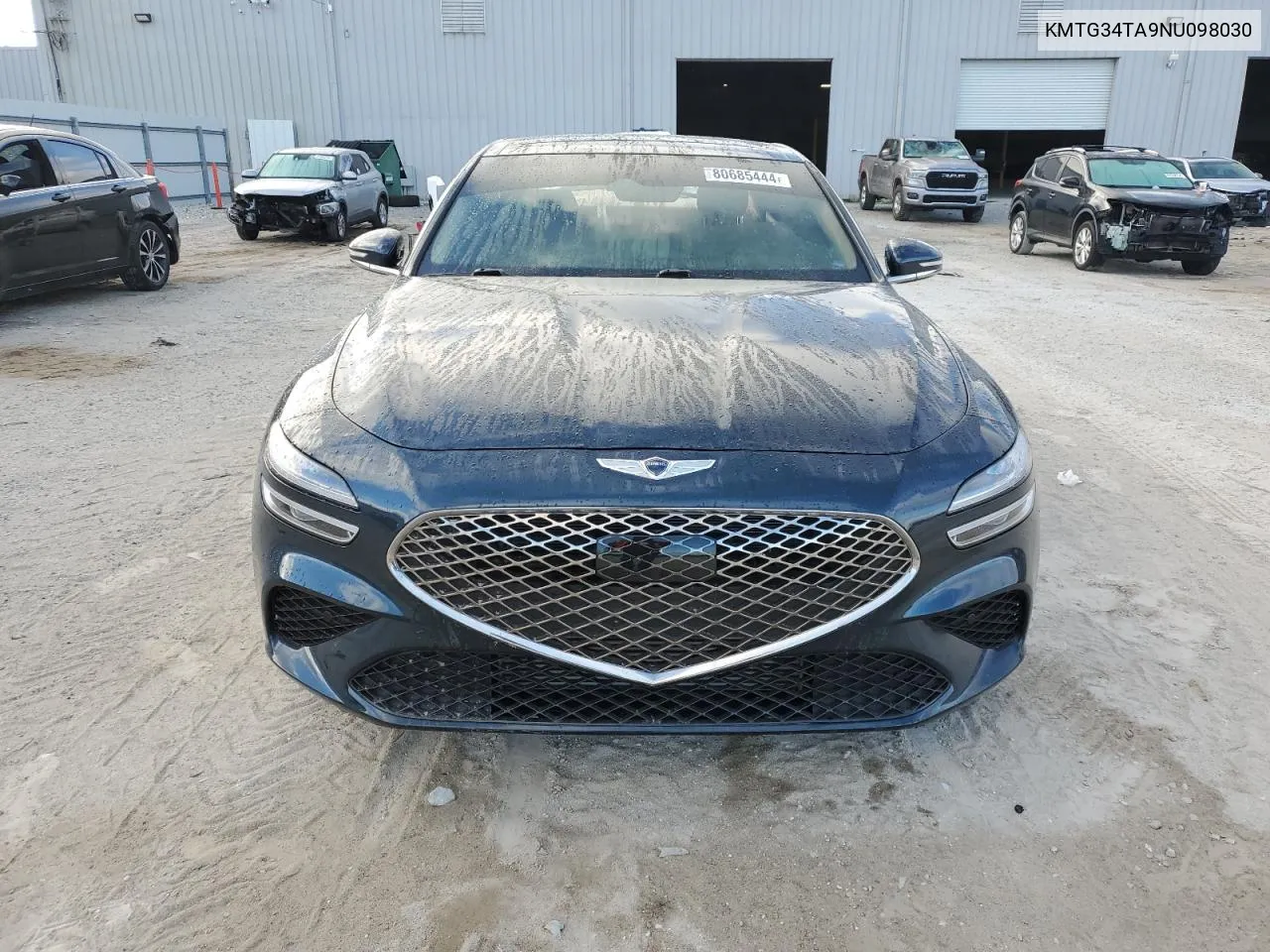 2022 Genesis G70 Base VIN: KMTG34TA9NU098030 Lot: 80685444