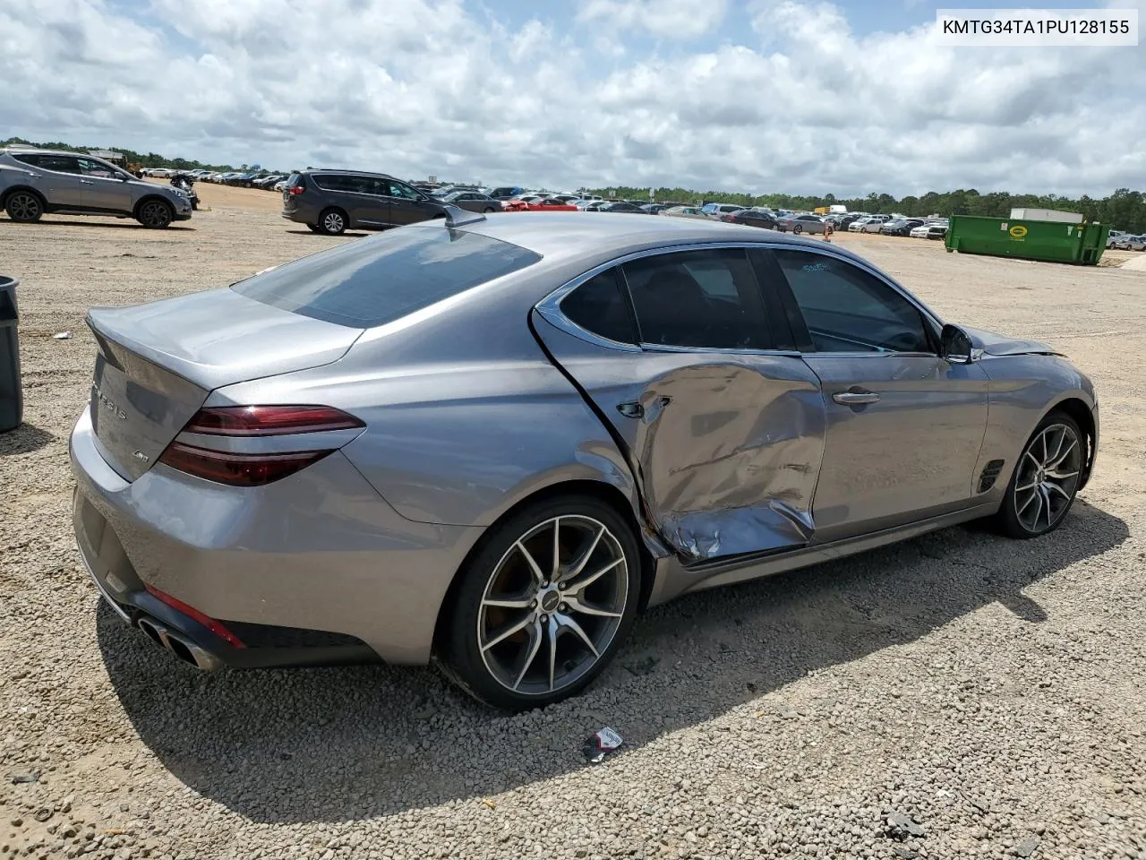 2023 Genesis G70 Base VIN: KMTG34TA1PU128155 Lot: 50875574