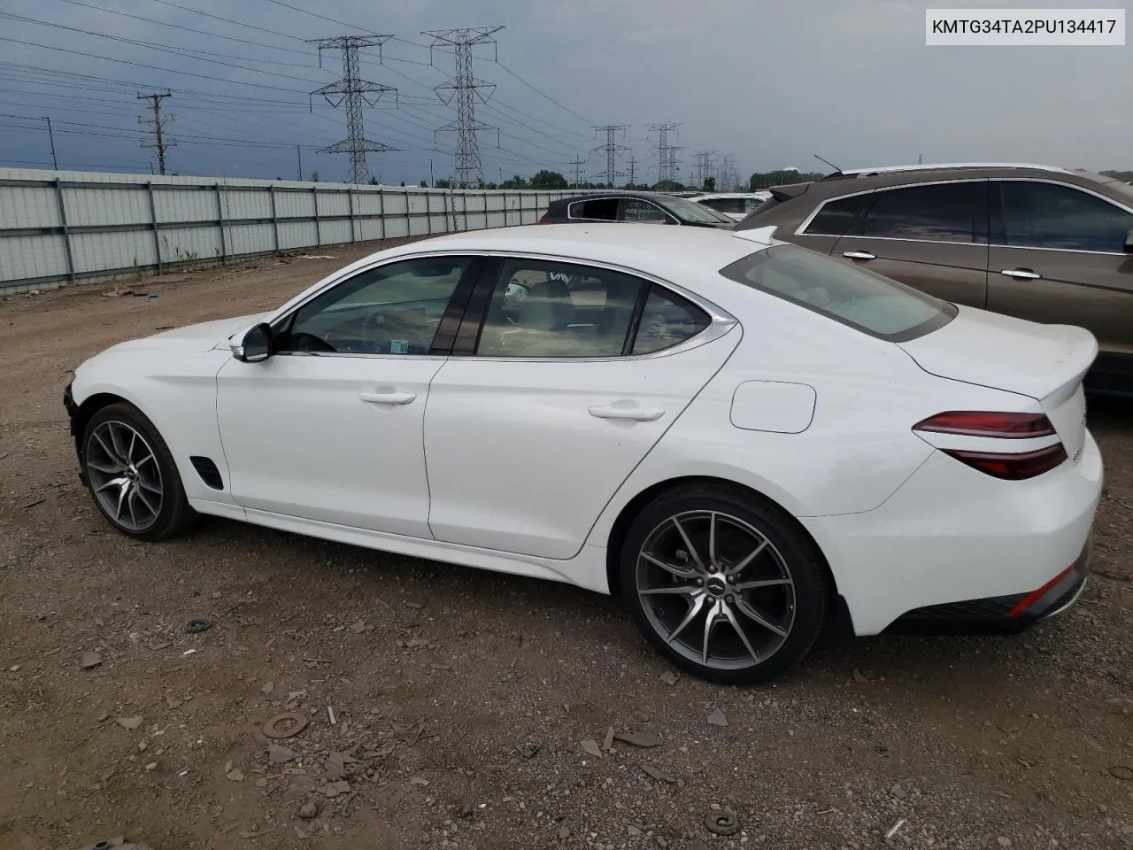 KMTG34TA2PU134417 2023 Genesis G70 Base