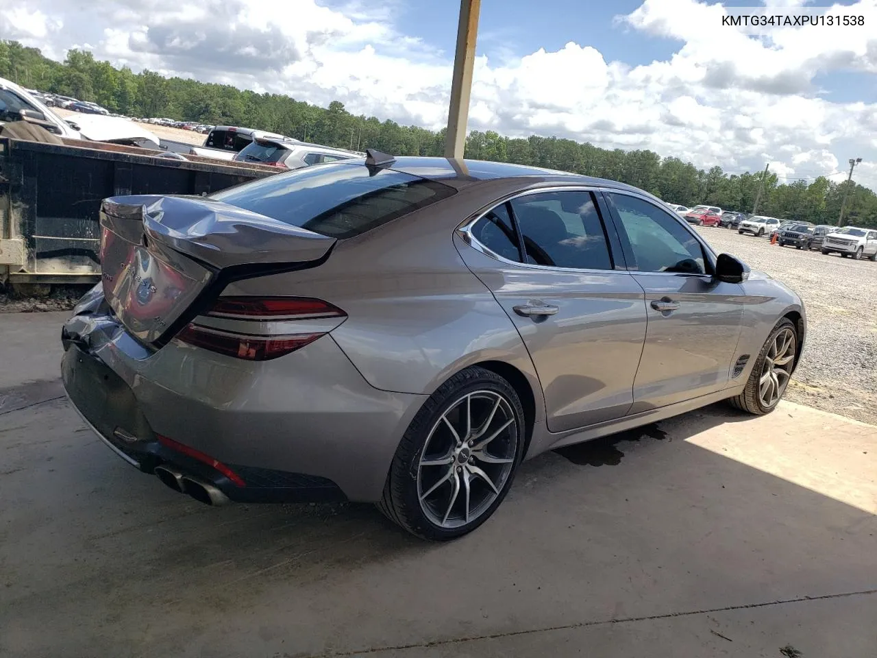 2023 Genesis G70 Base VIN: KMTG34TAXPU131538 Lot: 62424834