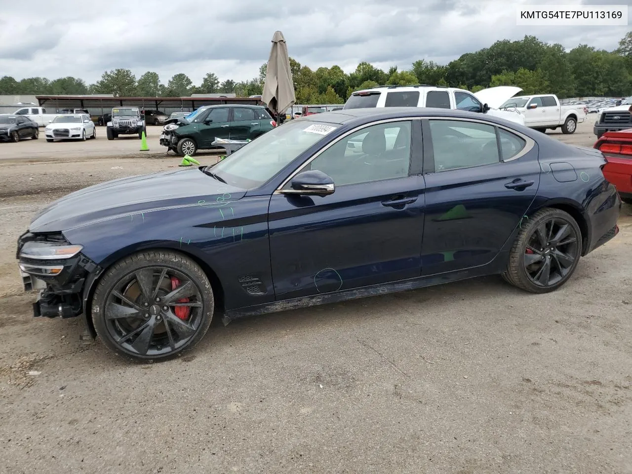 2023 Genesis G70 Base VIN: KMTG54TE7PU113169 Lot: 71008994