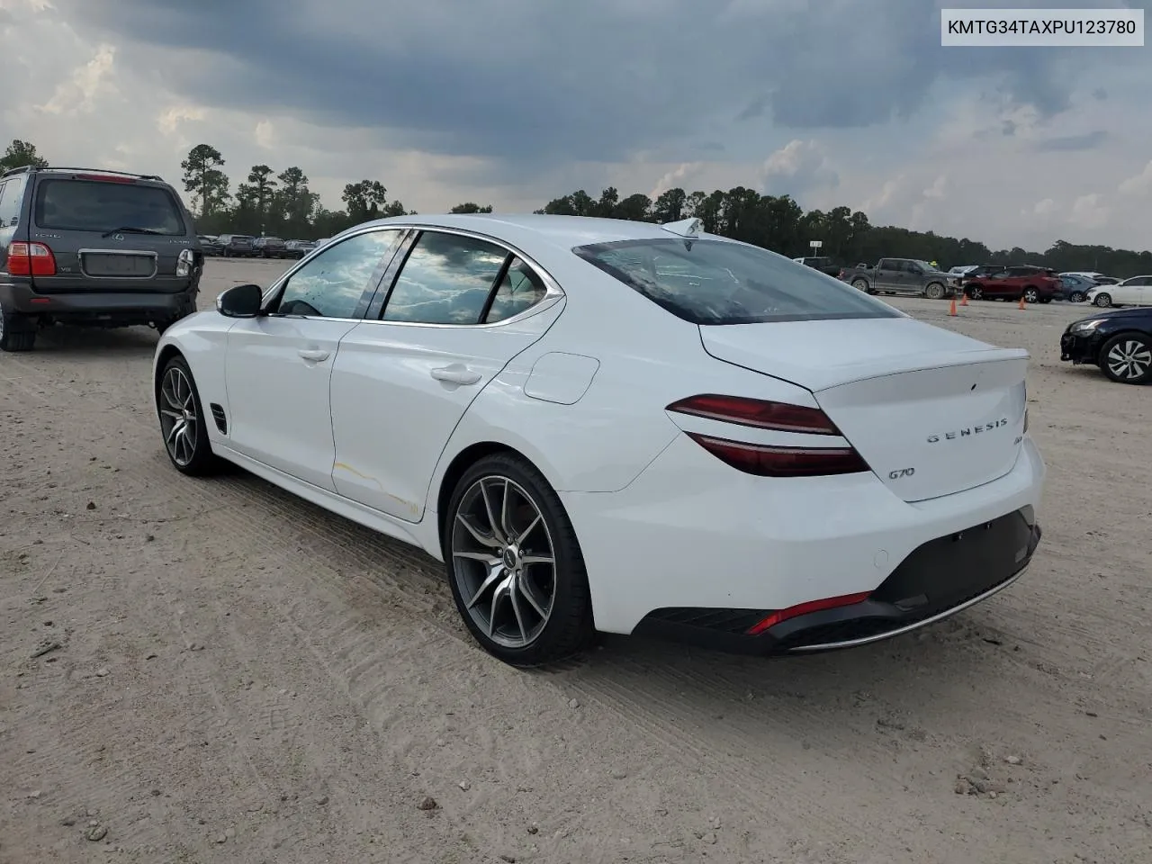 2023 Genesis G70 Base VIN: KMTG34TAXPU123780 Lot: 72181814