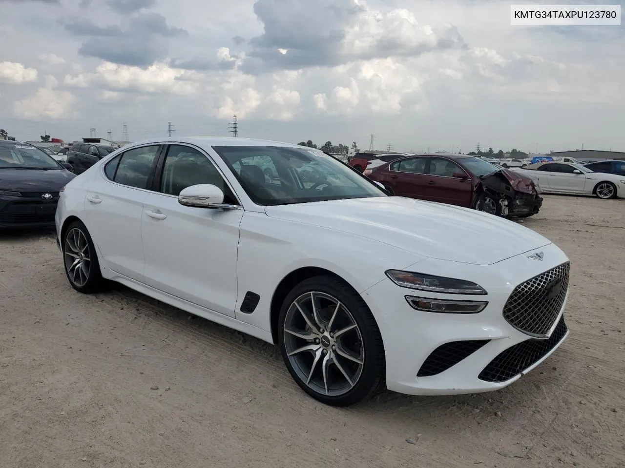 2023 Genesis G70 Base VIN: KMTG34TAXPU123780 Lot: 72181814