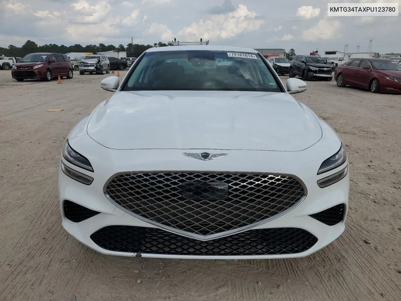 2023 Genesis G70 Base VIN: KMTG34TAXPU123780 Lot: 72181814